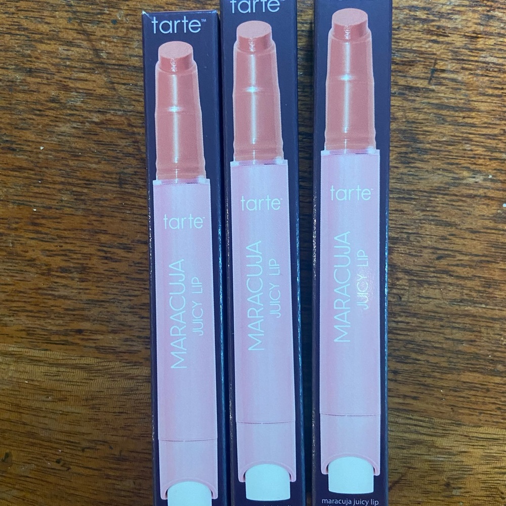 3 brand new Tarte Maracuja lip gloss